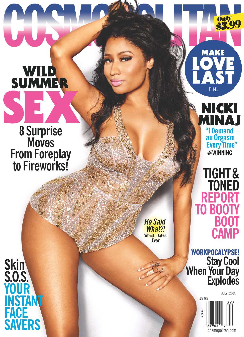 Nicki Minaj o seksie w Cosmo