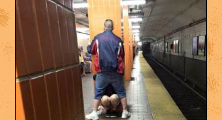 Publiczny seks w bostońskim metrze
